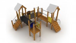 Plac zabaw nr kat. BS -112B CT BEZ BALKONIKA